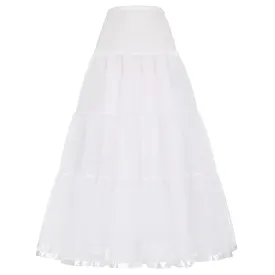 1950s Petticoat Underskirt Vintage Hoop Skirt for A-line Dress