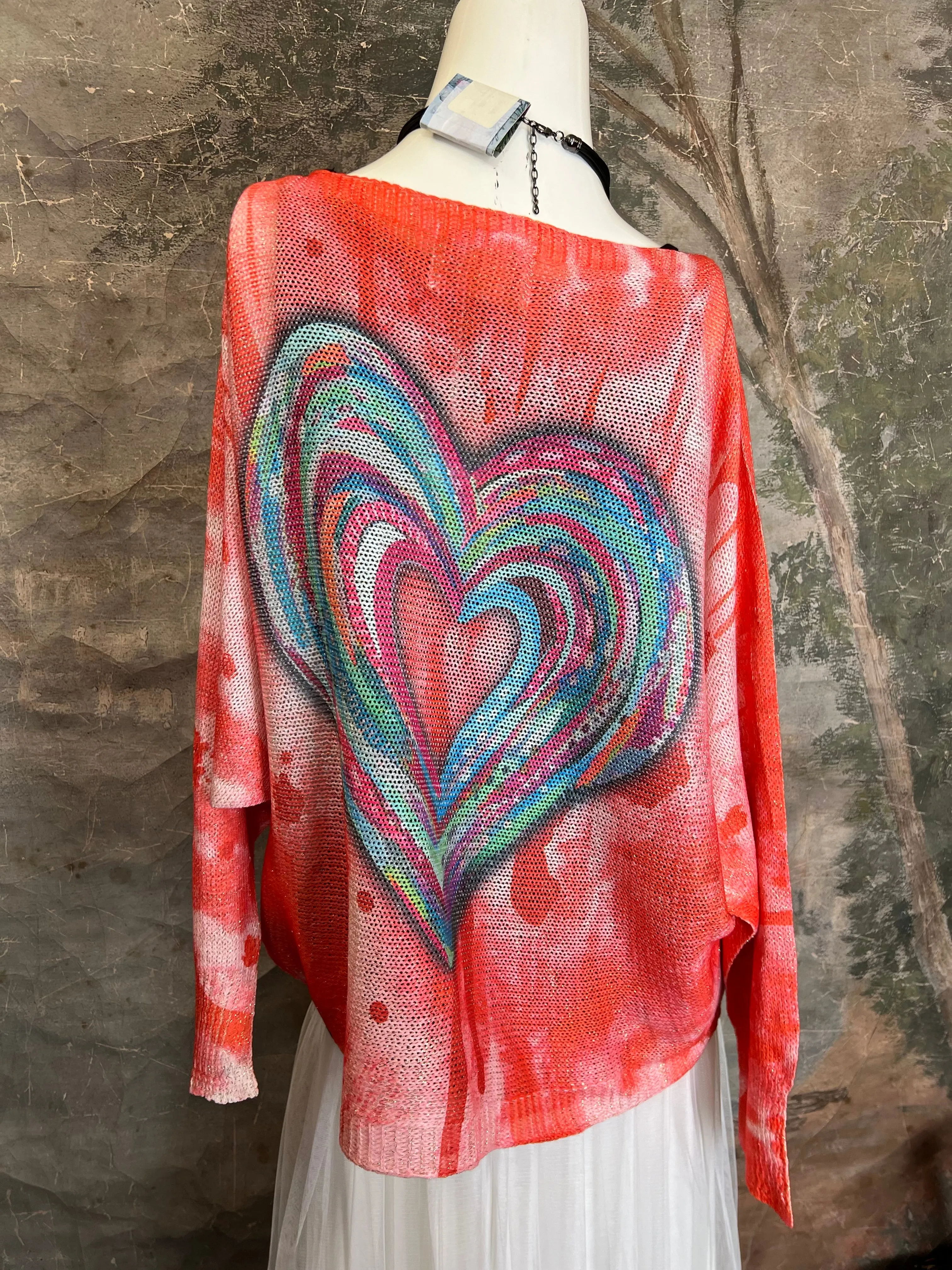 22024 Corazon Sweater-Coral