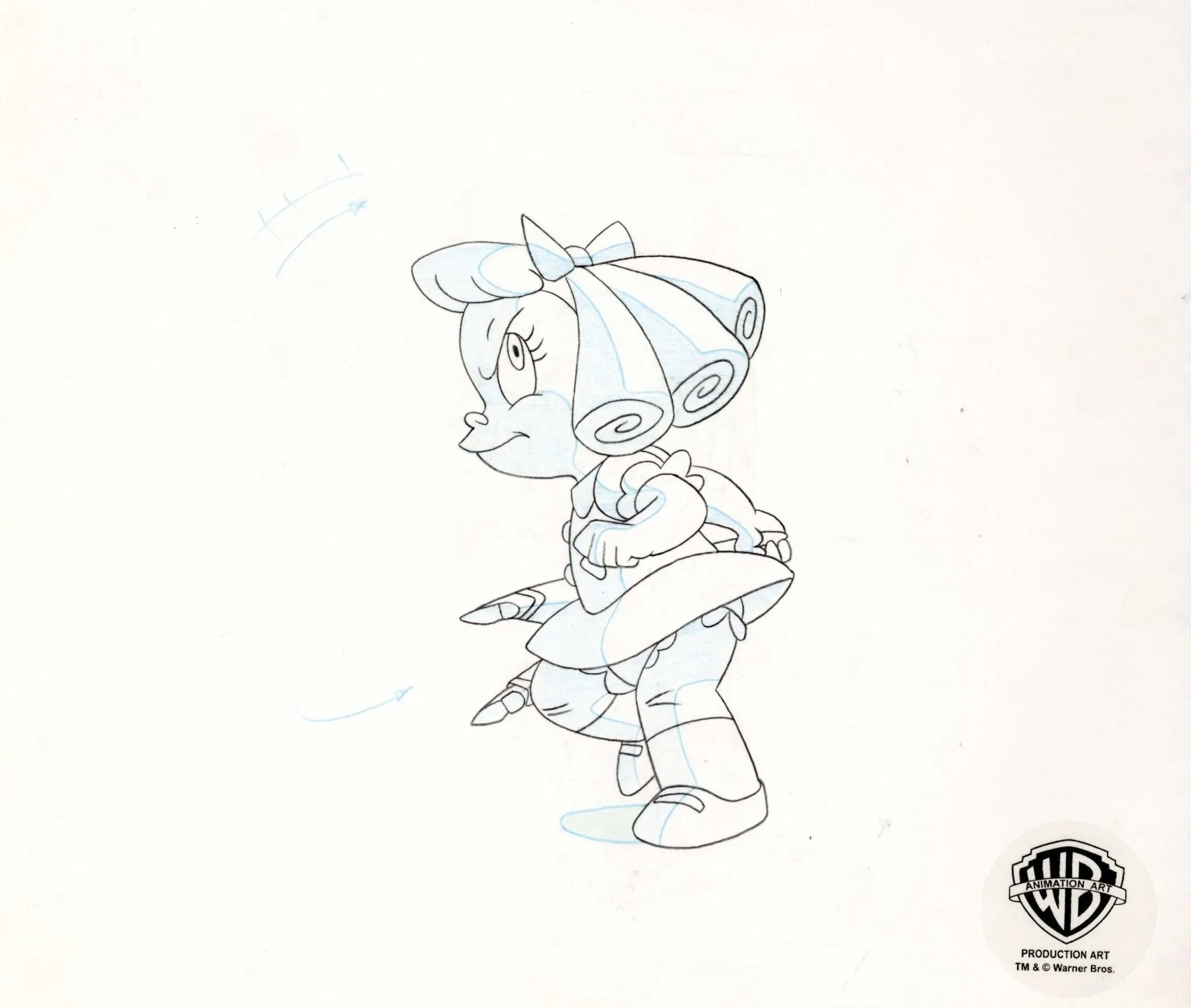 Batman The Animated Series Original Production Drawing: Baby Doll