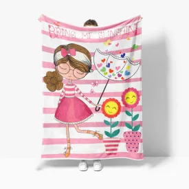 Cartoon Print Blanket