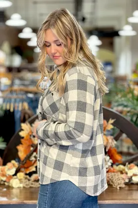 Cozy Soft Plaid Flannel Shacket