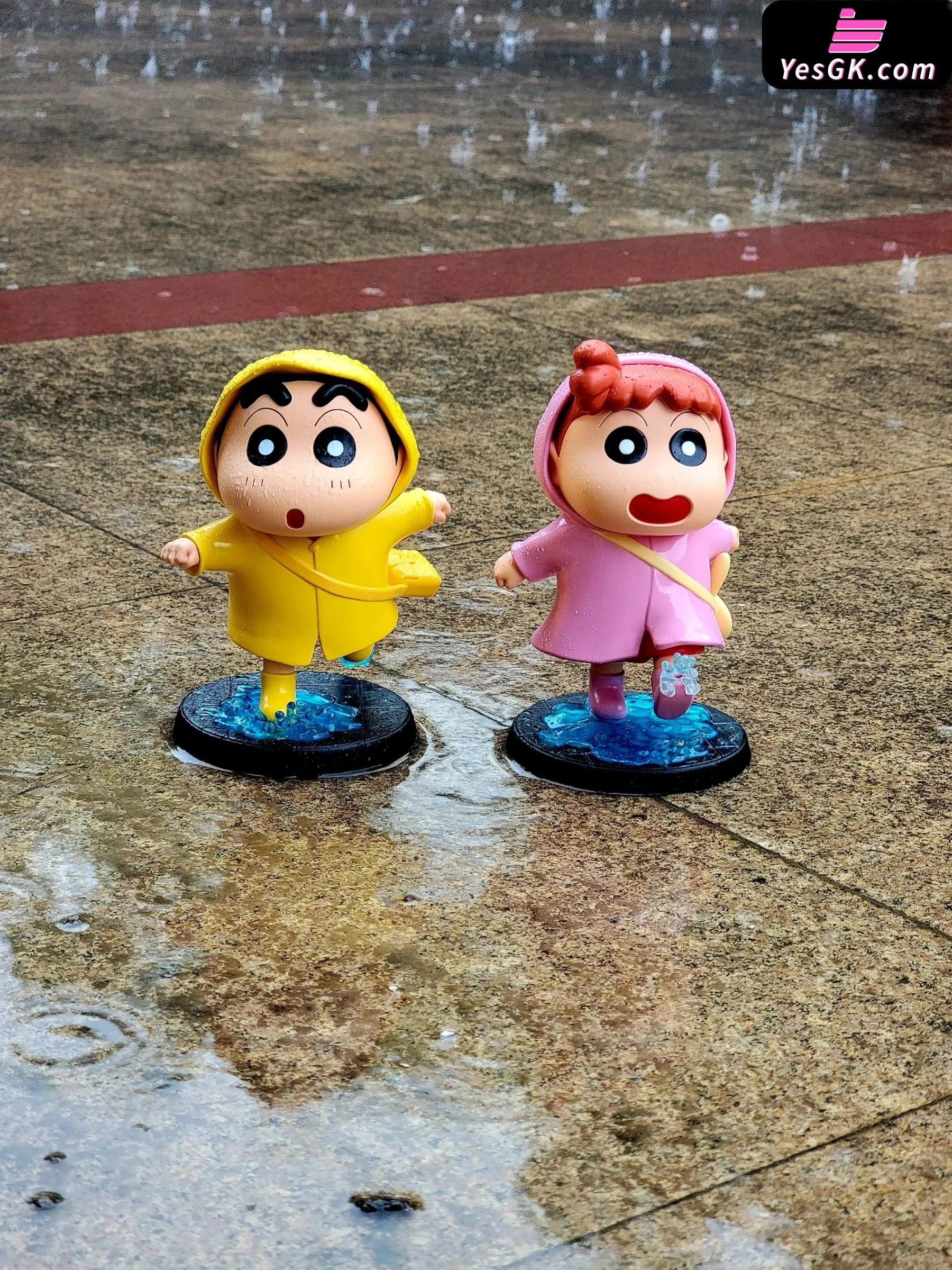 Crayon Shinchan Raincoat Sakurada Nene Resin Statue - Dong Gan Guang Bo Studio [Pre-Order]