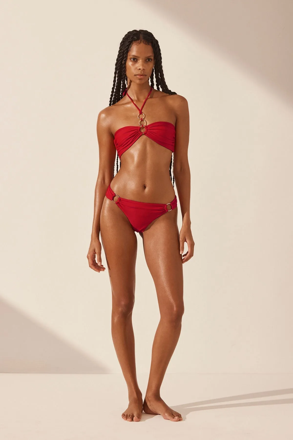 DAIQUIRI RING BRAZILIAN BOTTOM - SAILOR RED