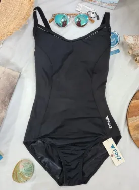 Finz Chlorine Resist One Piece Black