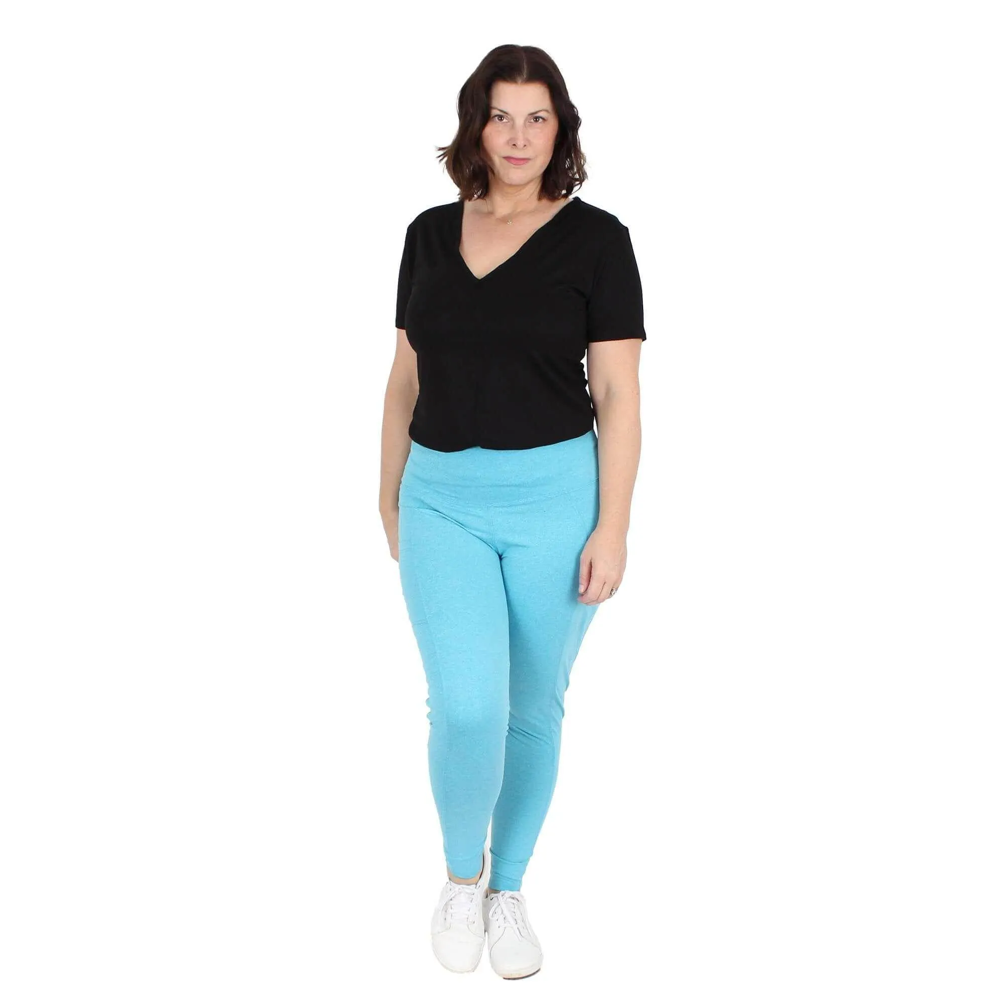 Flow Legging with Pockets | Ocean