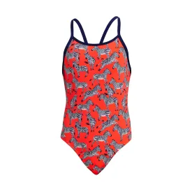 Funkita Hot To Trot Diamond Back Girls One Piece Swimsuit