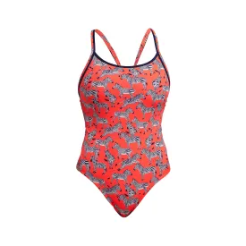 Funkita Hot To Trot Diamond Back Ladies One Piece