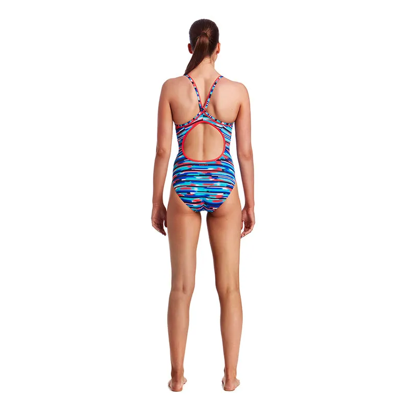 Funkita - Meshed Up - Ladies Diamond Back One Piece