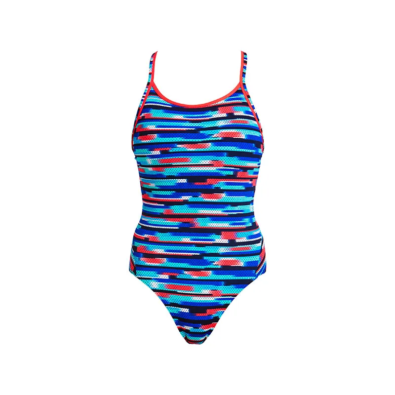 Funkita - Meshed Up - Ladies Diamond Back One Piece