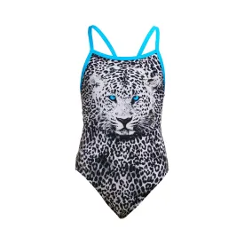 Funkita White Walker Girls Single Strap One Piece