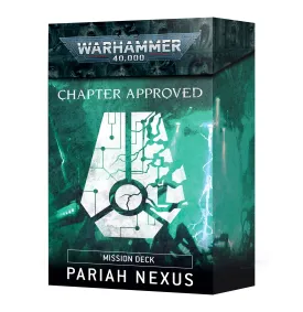 Games Workshop Chapter Approved: Pariah Nexus Mission Deck (1 Per Person )