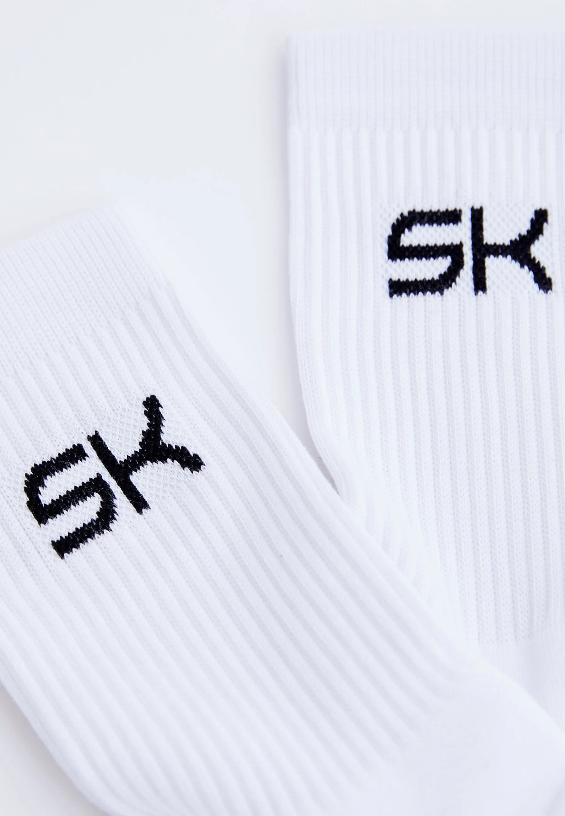 Long Tennis Socks, white