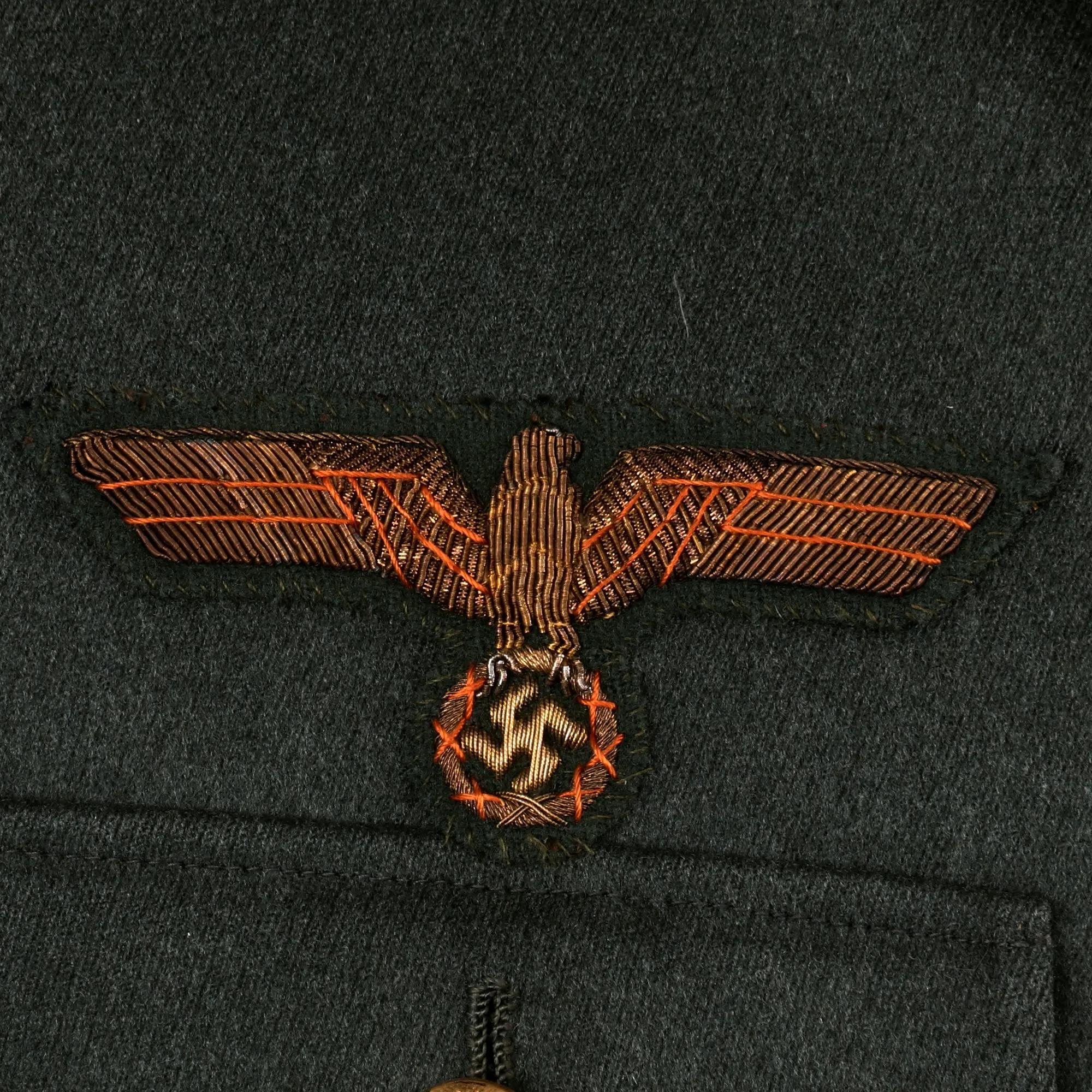 Original German WWII III Army Corps General der Kavallerie Baron Franz von Dalwigk of Lichtenfels Uniform Set - Formerly Part of the A.A.F. Tank Museum