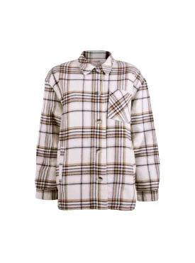 OVERSIZED COTTON FLANNEL OVERSHIRT