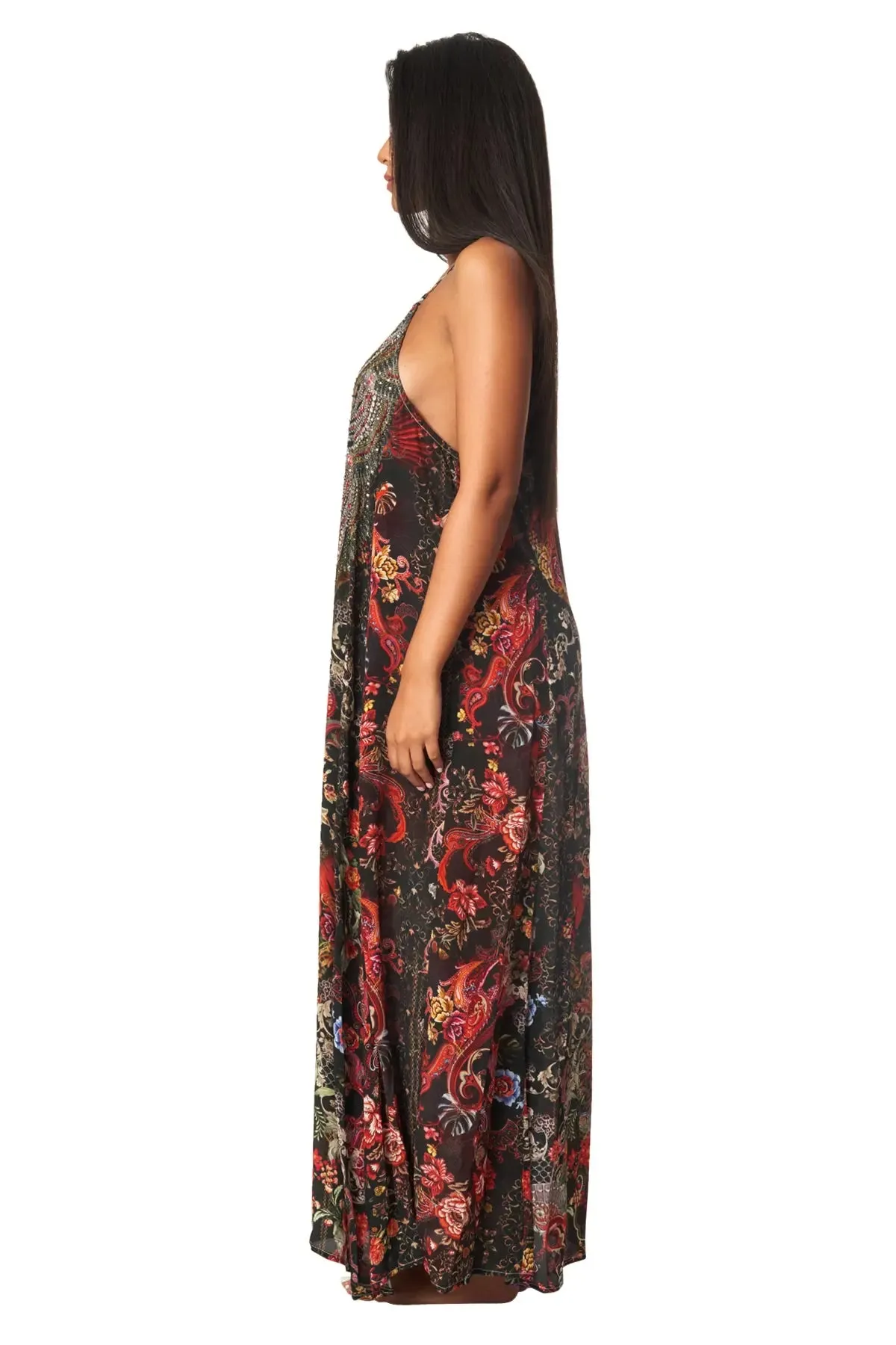 Racerback Maxi Dress for Resort or Cruise