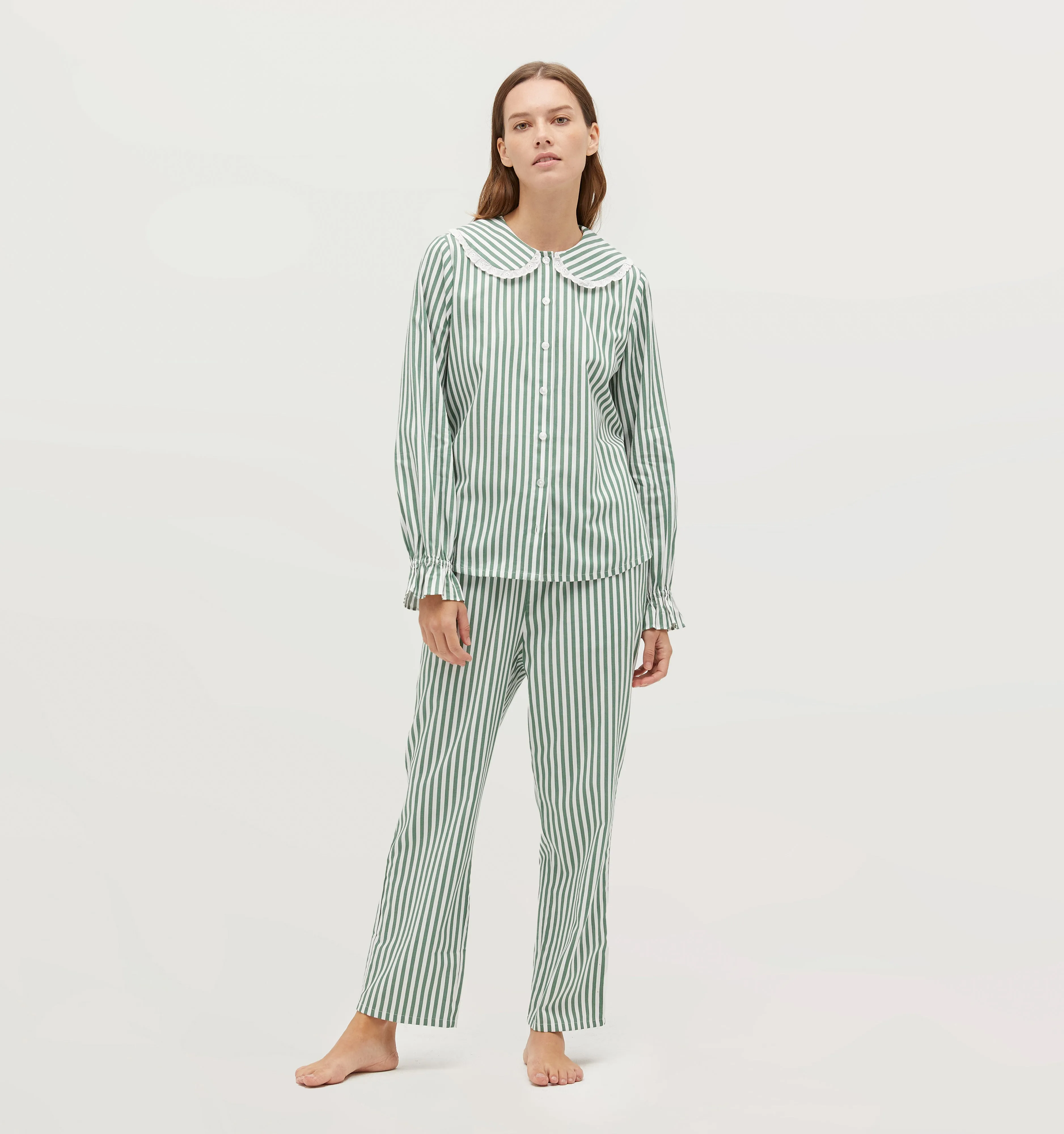 The Cypress Set - Green Stripe