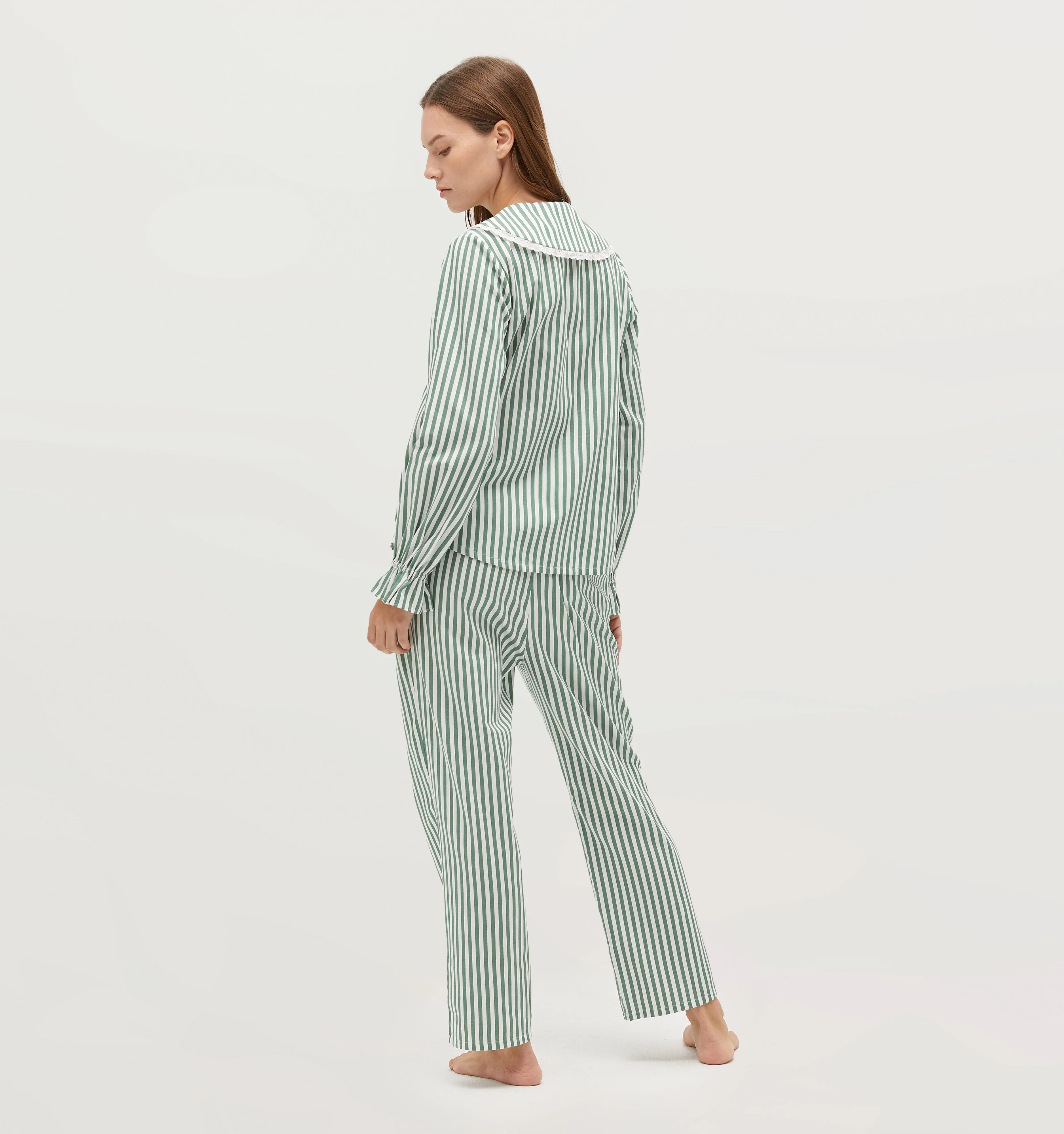 The Cypress Set - Green Stripe