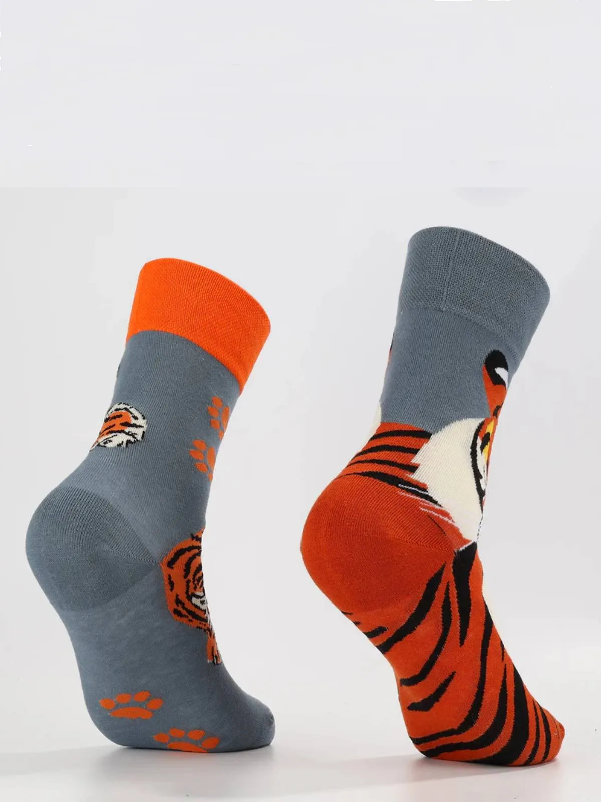 Wild Elegance Tiger Socks