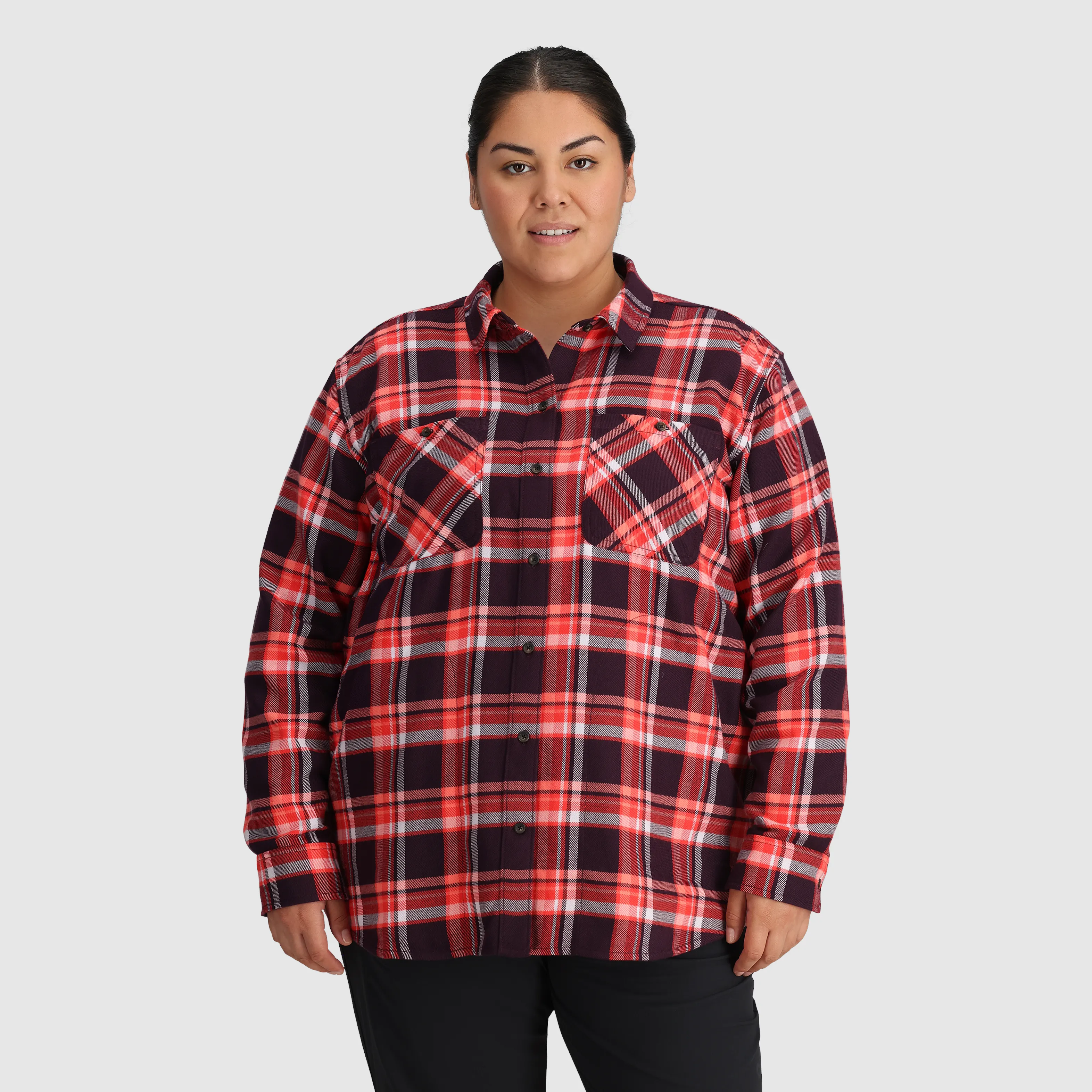 Women's Feedback Flannel Twill Shirt-Plus