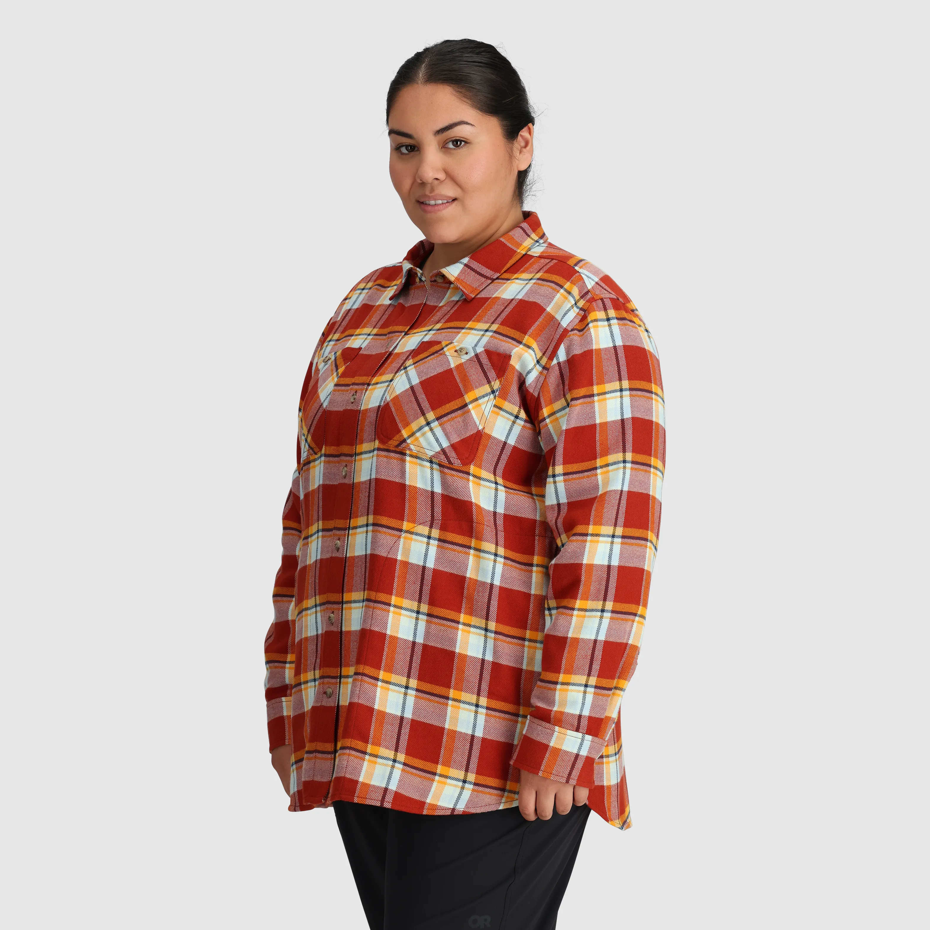 Women's Feedback Flannel Twill Shirt-Plus