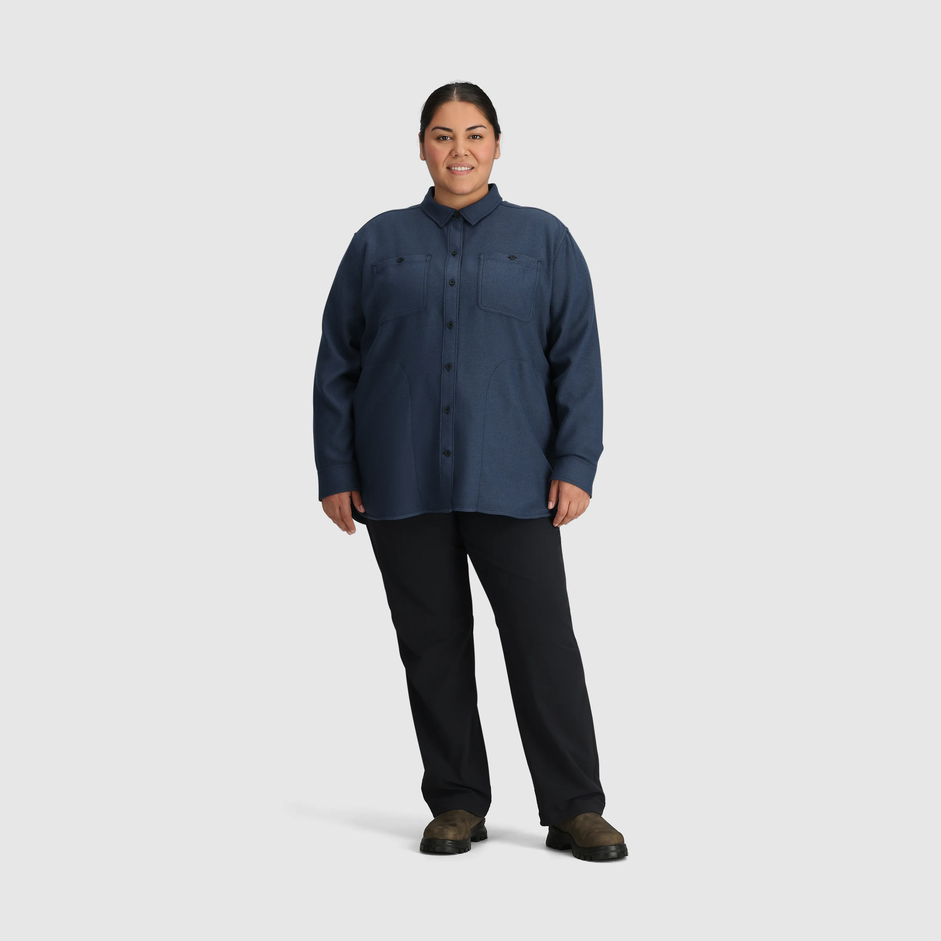 Women's Feedback Flannel Twill Shirt-Plus