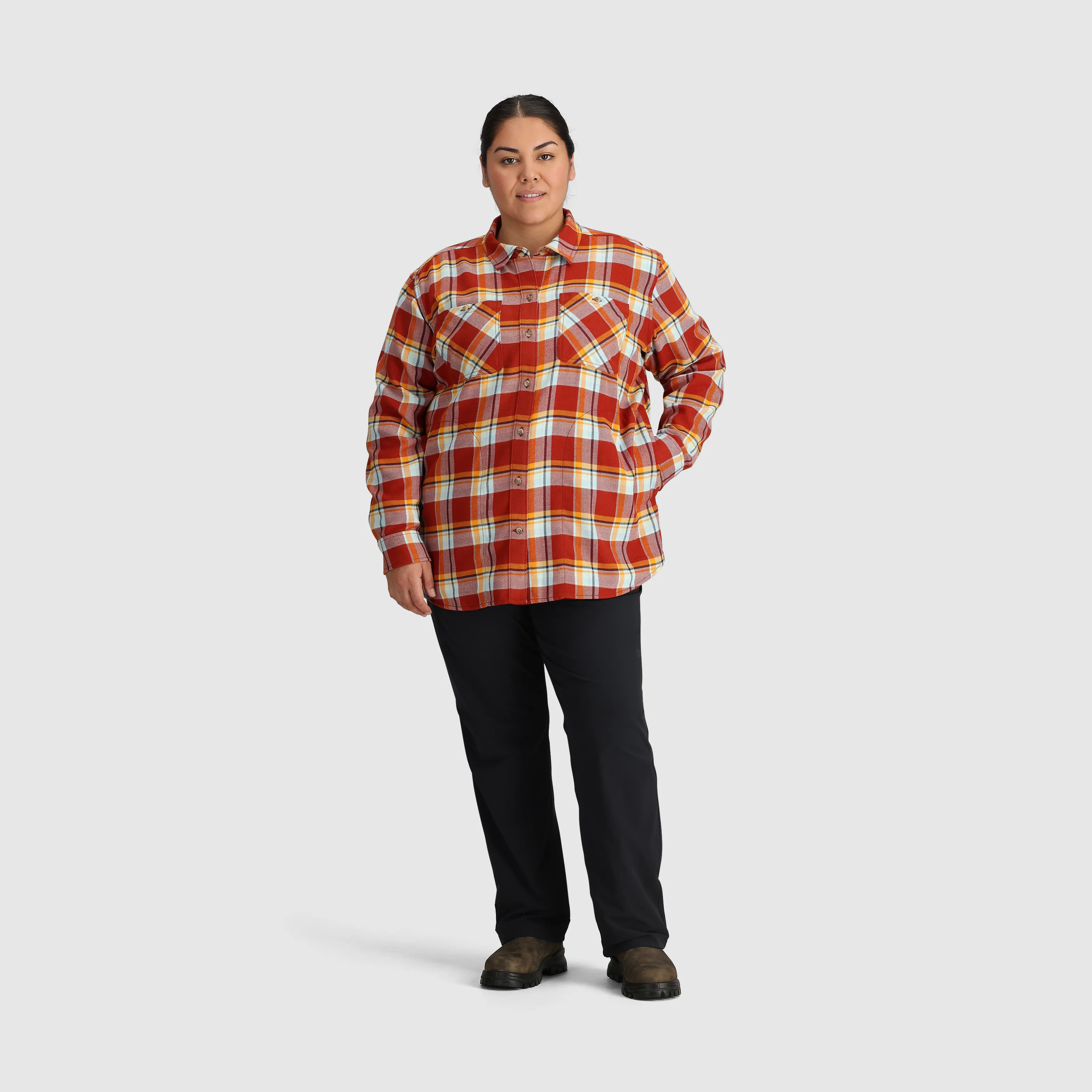 Women's Feedback Flannel Twill Shirt-Plus