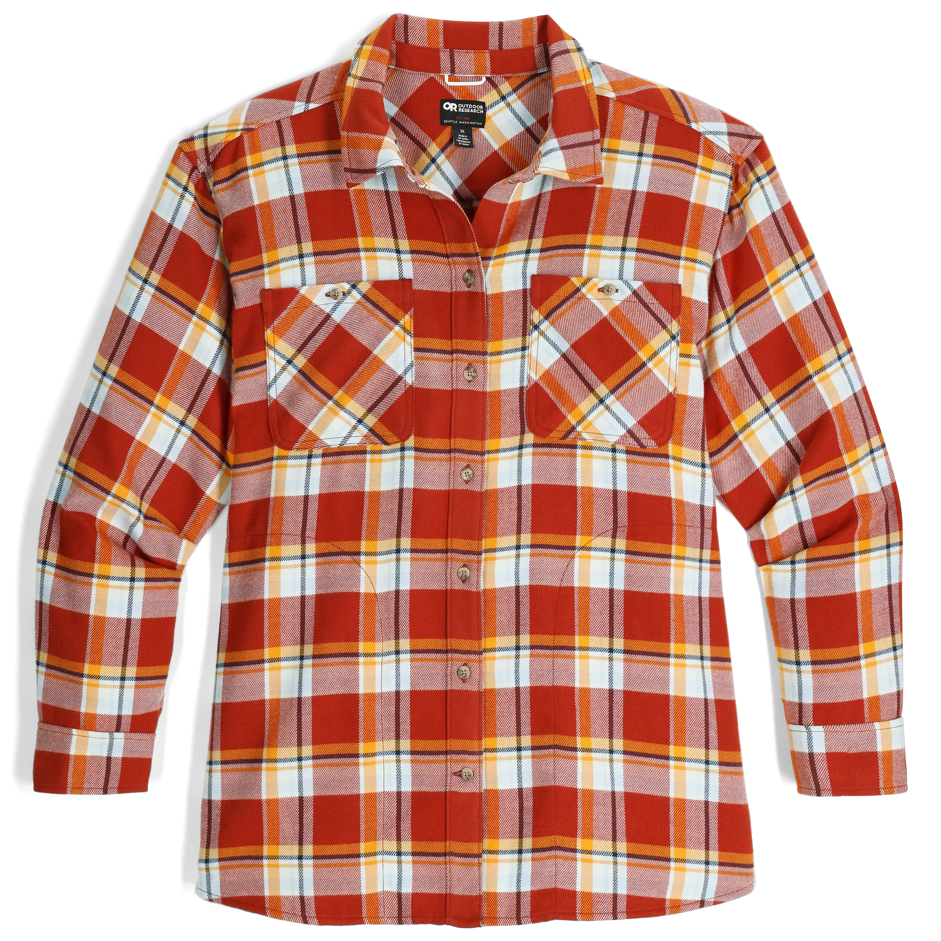 Women's Feedback Flannel Twill Shirt-Plus