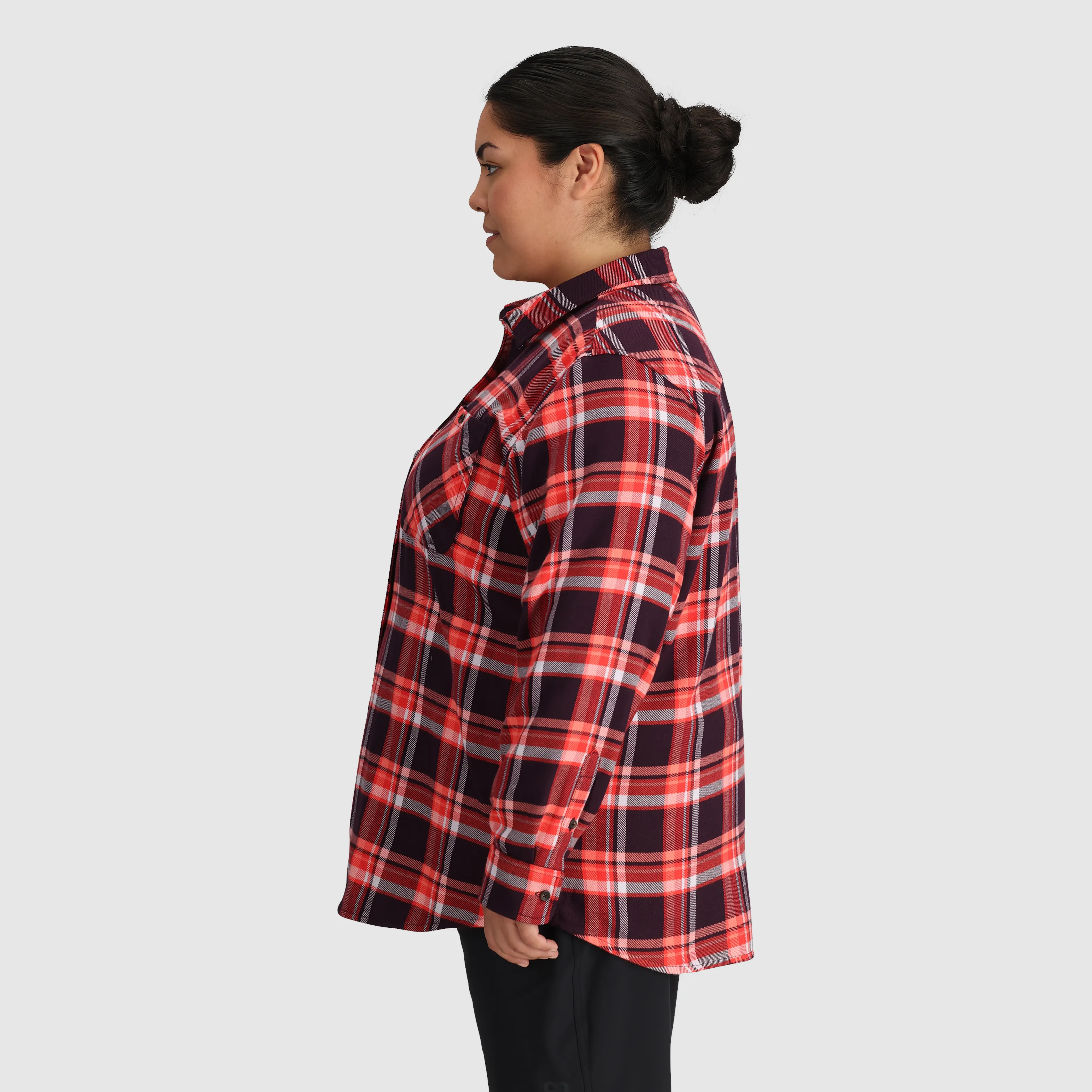 Women's Feedback Flannel Twill Shirt-Plus